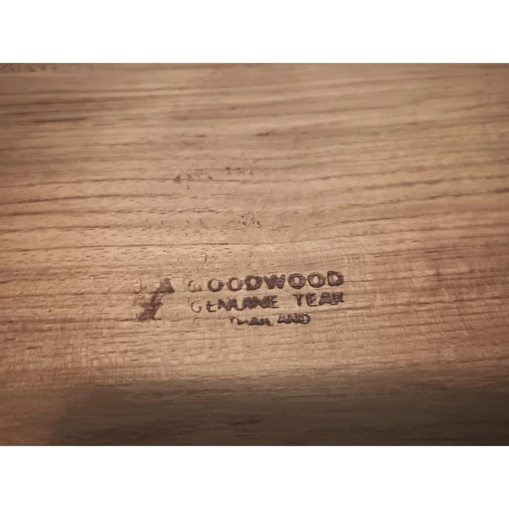 Vintage 70s Teakwood - Goodwood Cheese Charcuterie Board‎ Tray Glass Cover